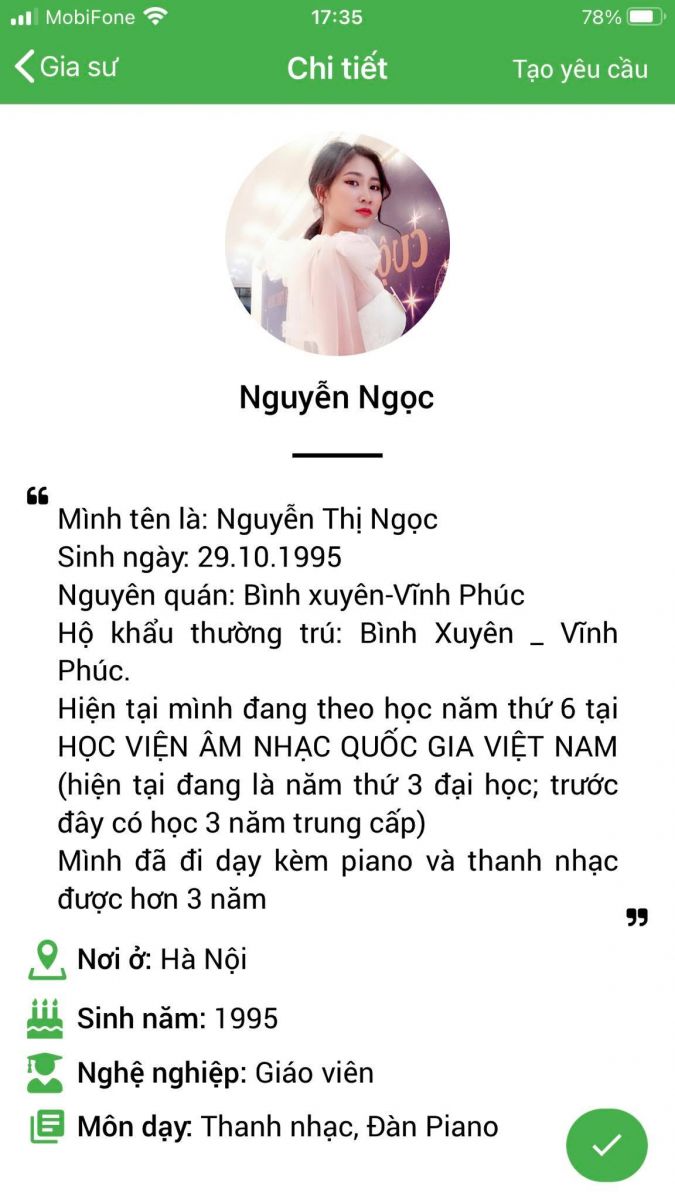 hoc kem thanh nhac