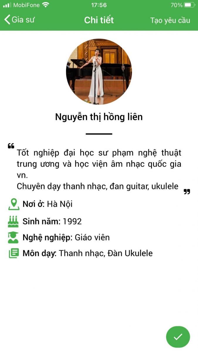 hoc kem thanh nhac