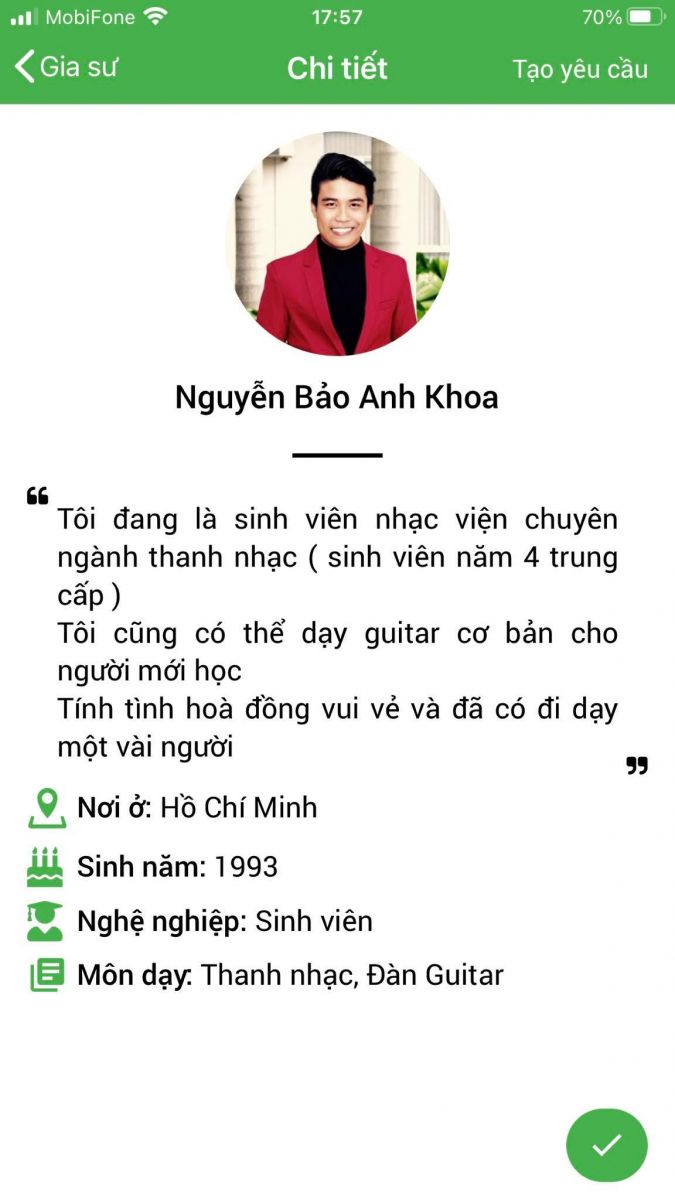 hoc kem thanh nhac