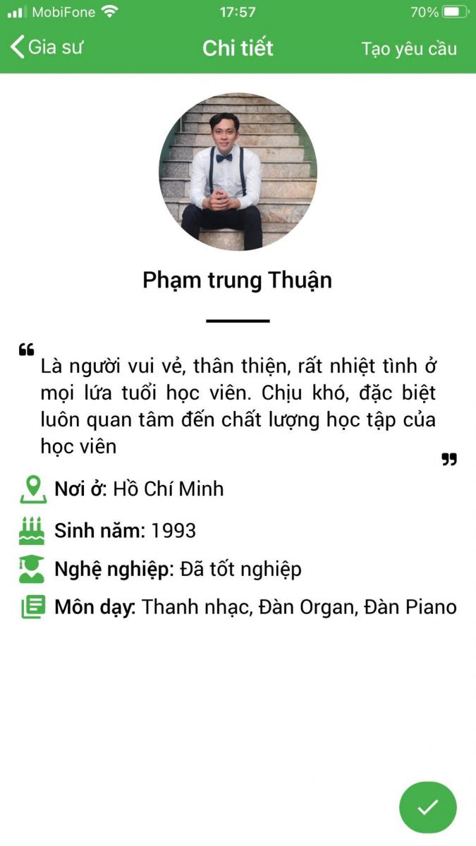 hoc kem thanh nhac