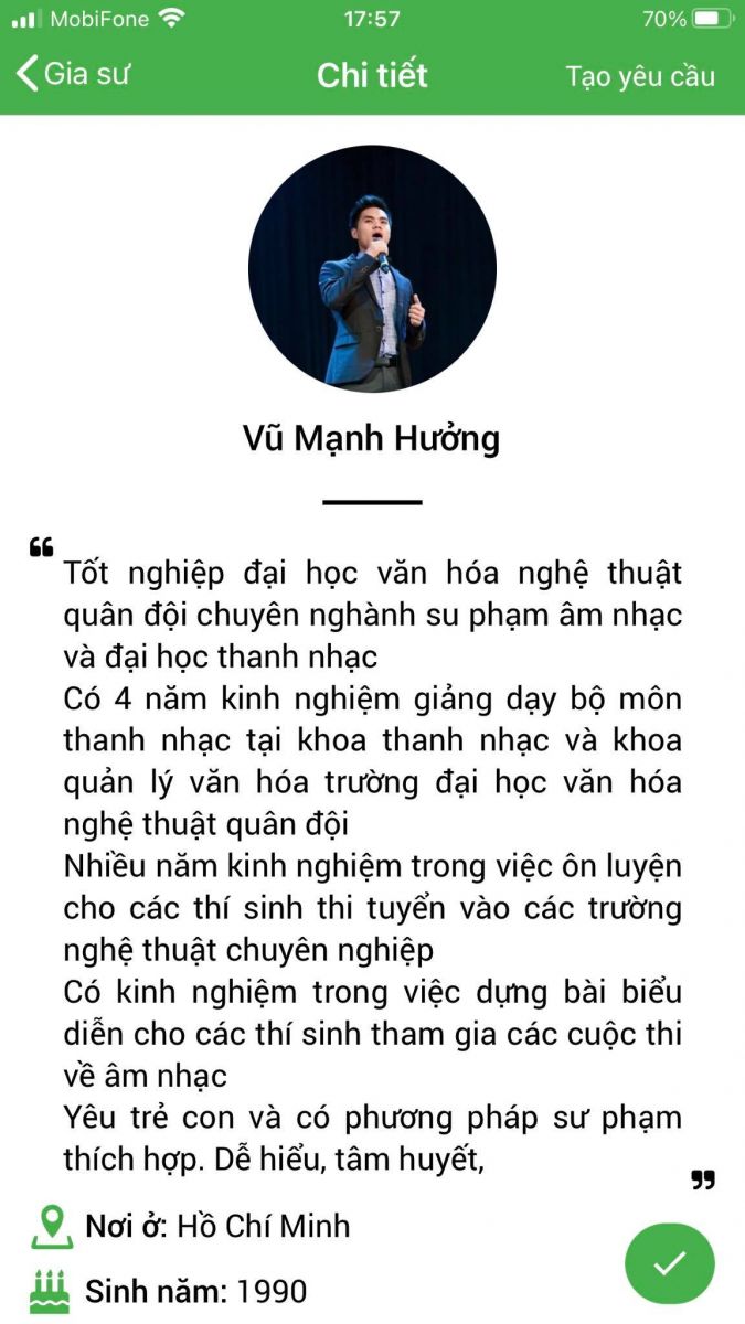 hoc kem thanh nhac