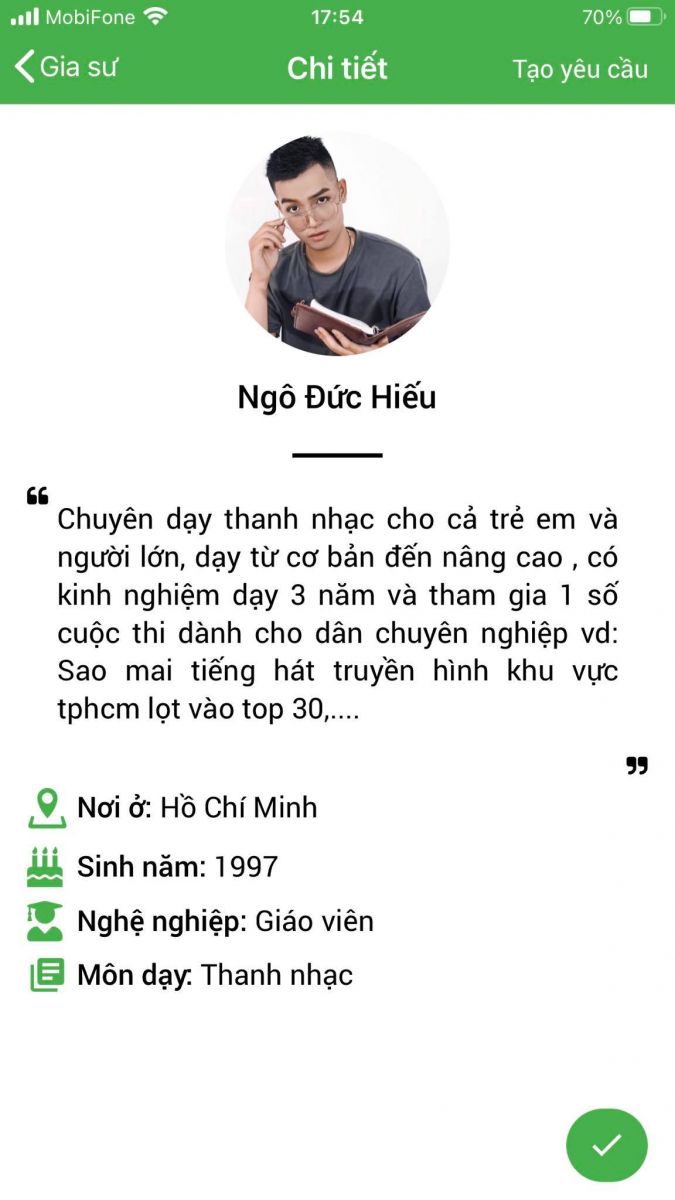 hoc kem thanh nhac
