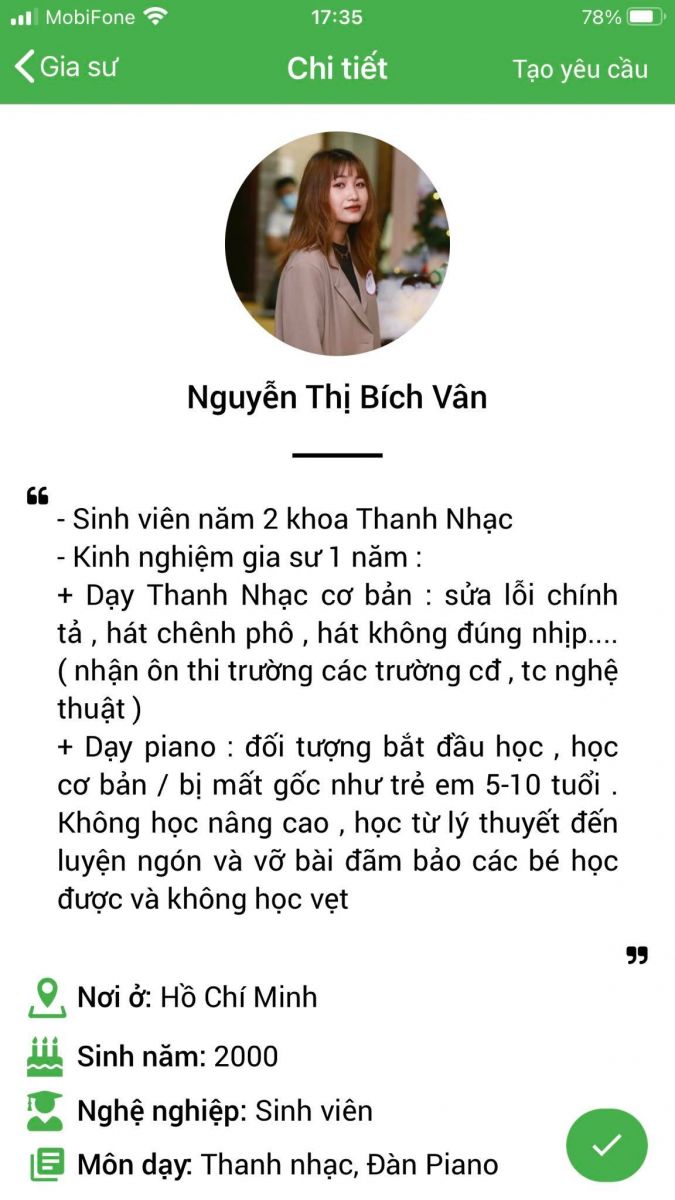 hoc kem thanh nhac