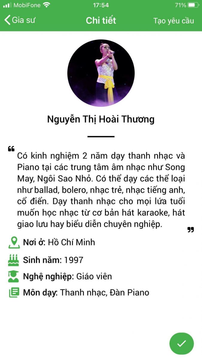 học thanh nhạc