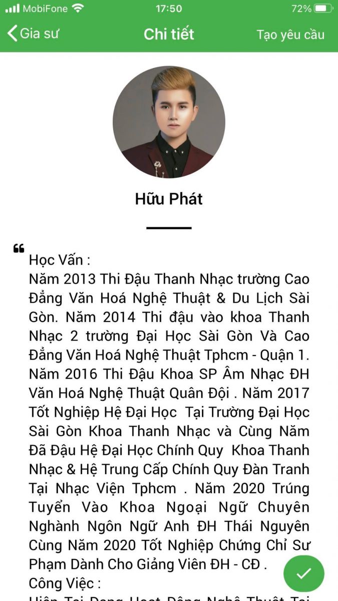 hoc thanh nhac