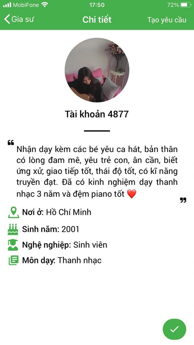 day kem thanh nhac