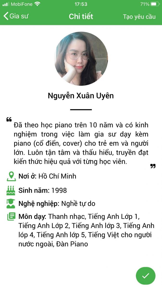 hoc kem thanh nhac