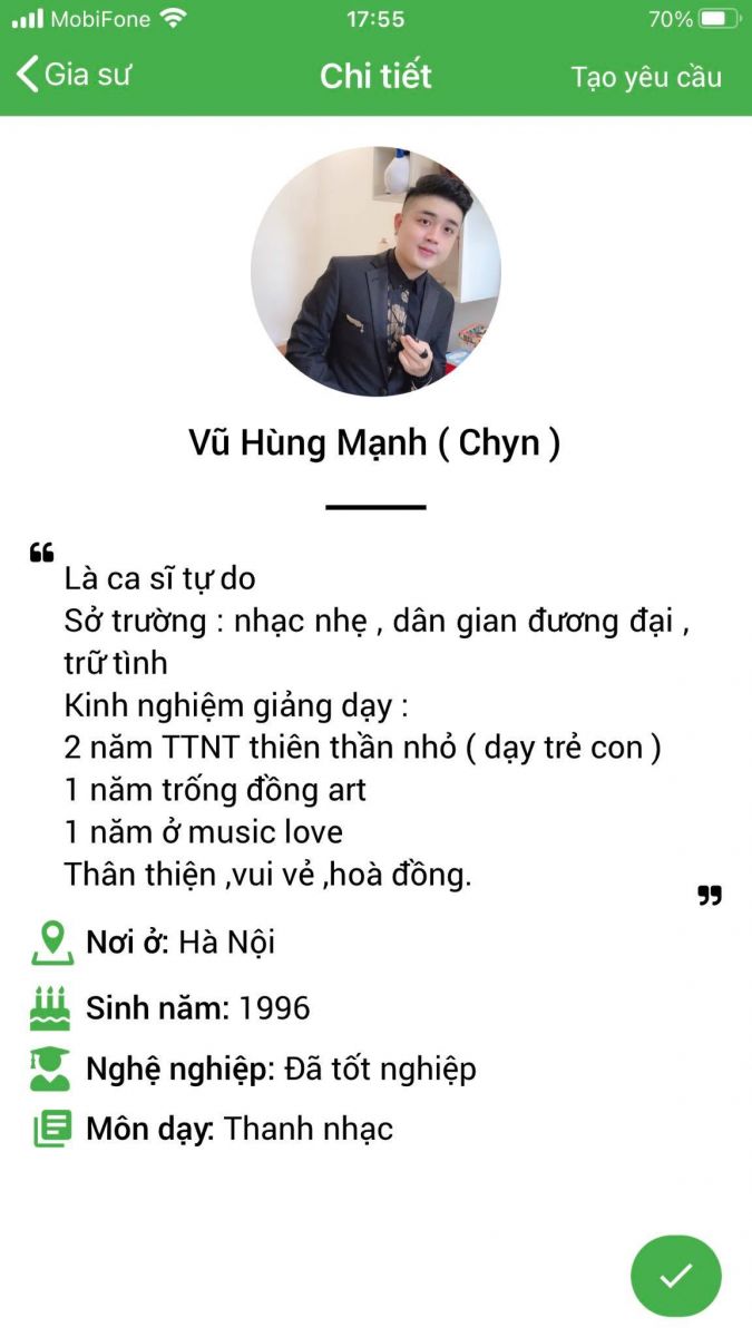hoc kem luyen thanh