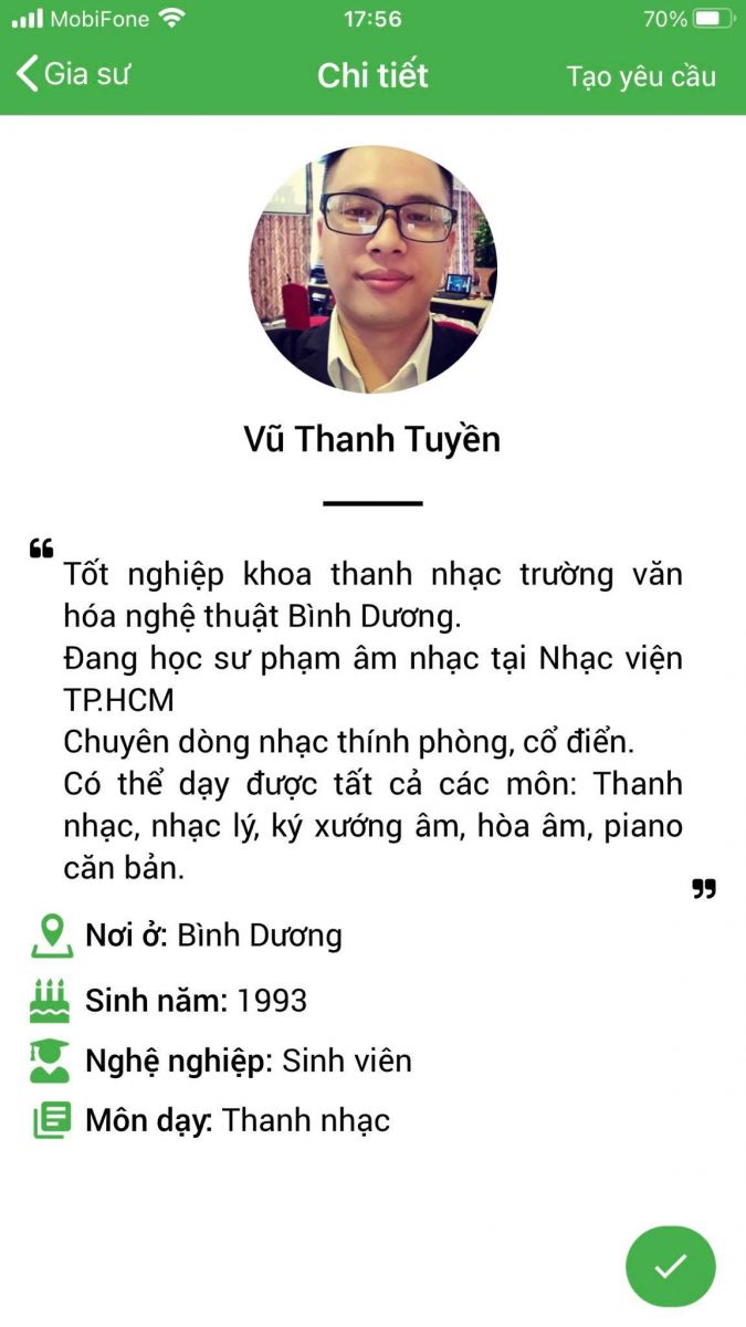 dạy kèm luyện thanh