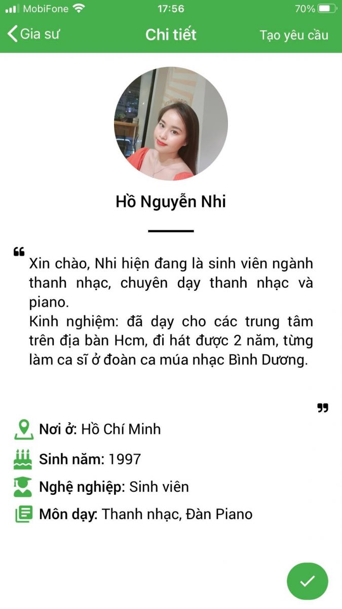 dạy luyện thanh